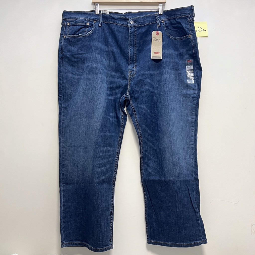 【零碼優惠52腰】Levis 559 經典刷色 休閒直筒 大尺碼 牛仔褲 559-015590058 男裝大尺碼