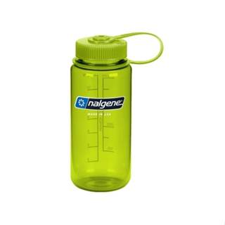 【Nalgene】寬口水壺《春綠色》500ml 0.5公升 運動水壺 / 隨身水壺 682009-0571 登山水瓶
