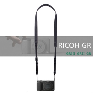 相機背帶 萬岡理光 Richo GR GR2 GR3 III 相機背帶 肩帶 高檔 掛繩 皮背帶 背帶掛繩