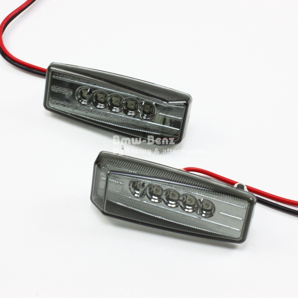 賓士 Benz W140 S系列 91-98 &amp; W124 E系列 86-94 LED 燻黑 方向燈 _46M