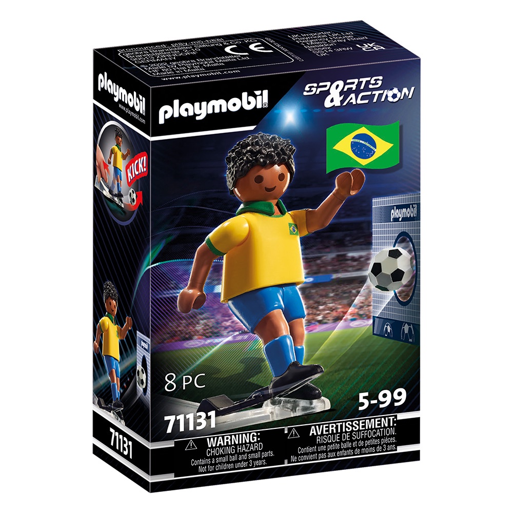 playmobil 摩比人積木 世界盃足球 巴西 PM71131