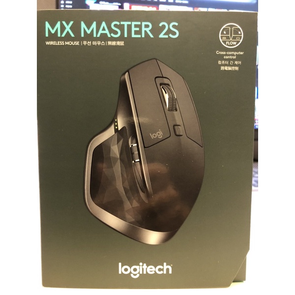 羅技 MX Master 2S 無線滑鼠 - 黑色(NEW) 僅開箱未使用