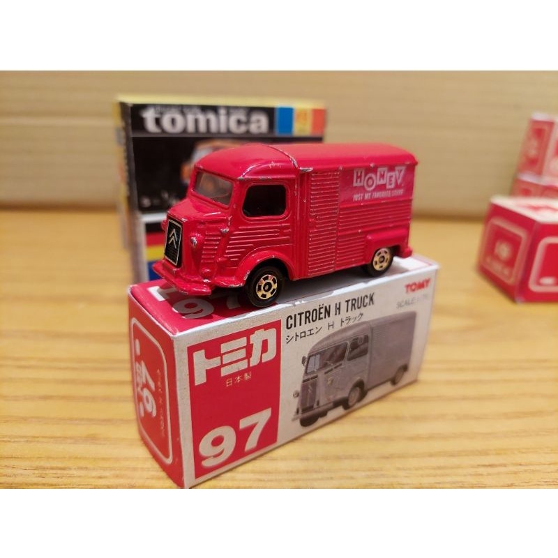 Tomica 97 Citroen H truck 稀有（自製盒）