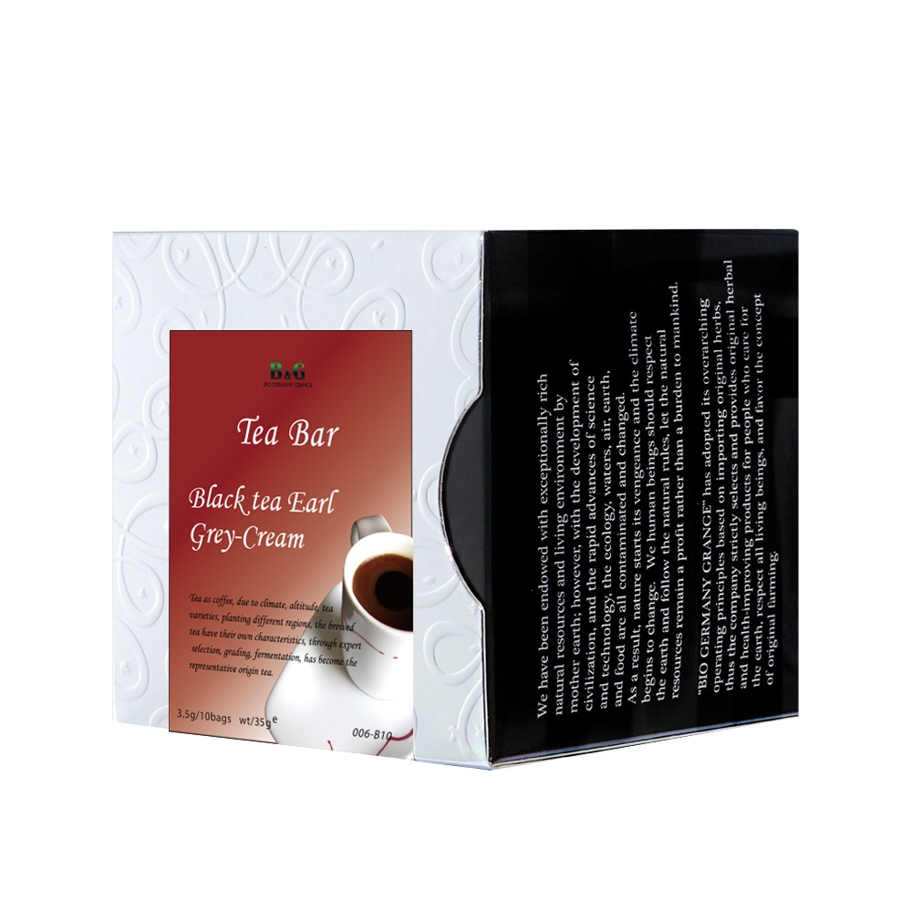 B&G 德國農莊 Tea Bar  奶油伯爵紅茶-茶包盒(10包入)