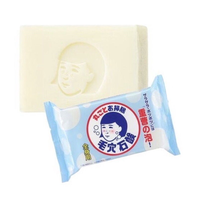 日本 毛穴撫子 碳酸氫鈉石皂鹼 全身可用 肥皂 痘痘肌也可用