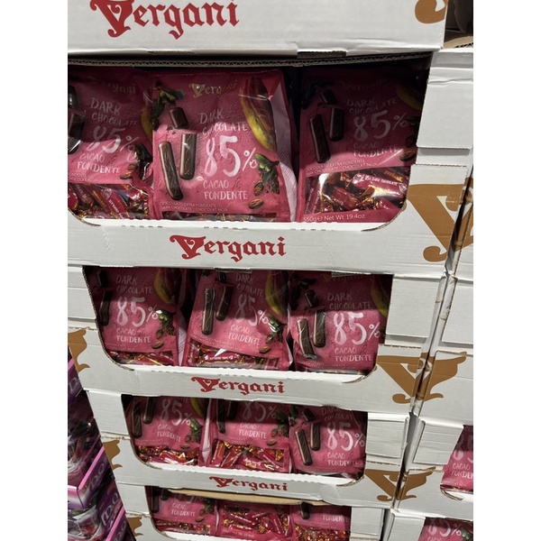 《Costco 好市多代購》Vergani 85%黑巧克力條