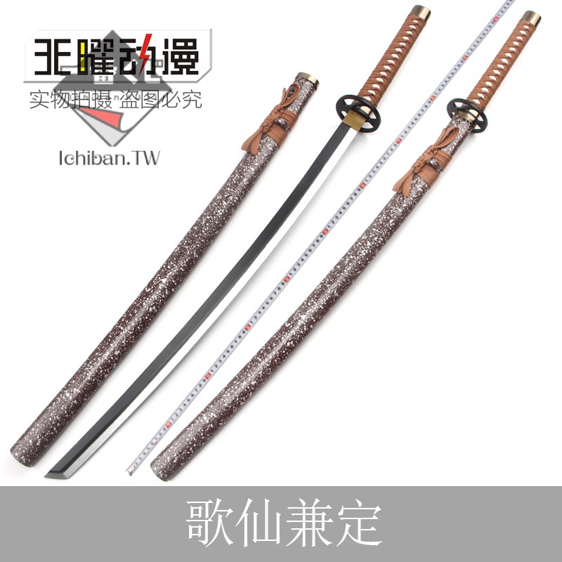 台灣精品 刀劍亂舞cos刀歌仙兼定打刀和泉守兼定2代目加州清光動漫道具木刀 蝦皮購物