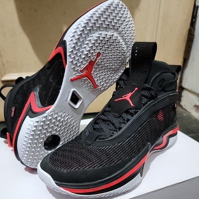 Nike Air Jordan XXXVI PF 36代 二手 黑紅 籃球鞋