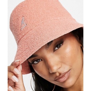 Kangol Bermuda Bucket Hat in Peach Kangol帽子 漁夫帽