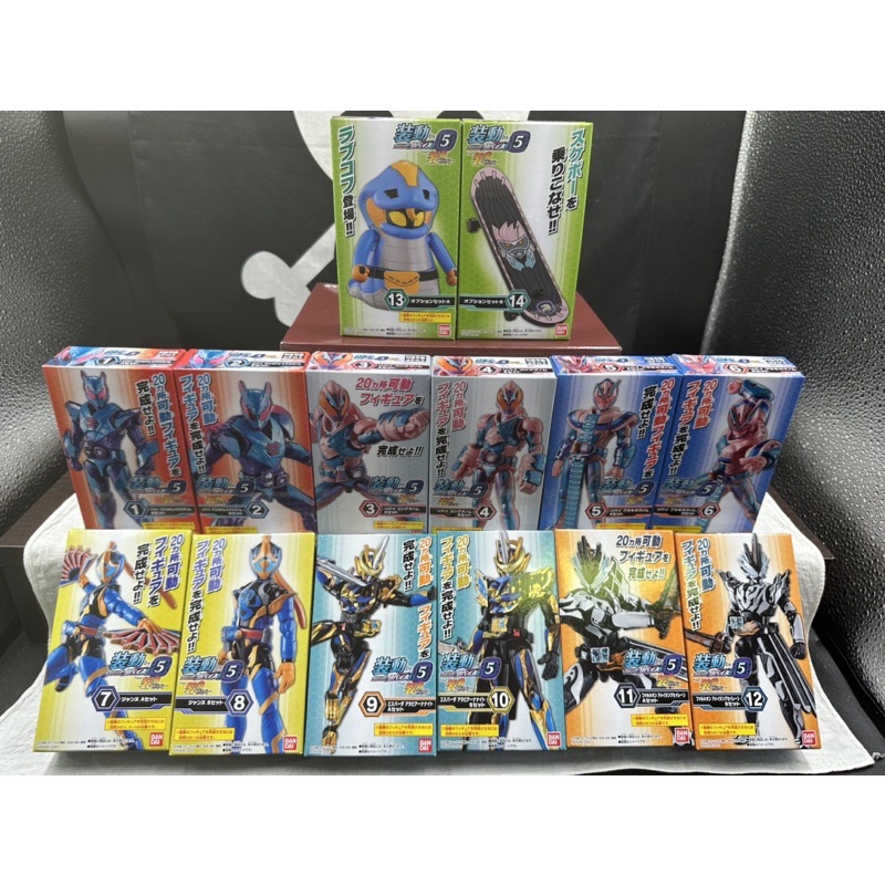 正版 假面騎士 裝動 by5 feat 假面 盒玩 食玩 Bandai 萬代 日版 可動 動裝