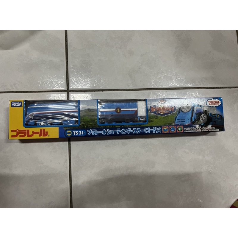 全新 正品 湯瑪士 火車 火車頭 車廂 小火車 Plarail TS-21 流線型 高登 電動火車 TakaraTomy