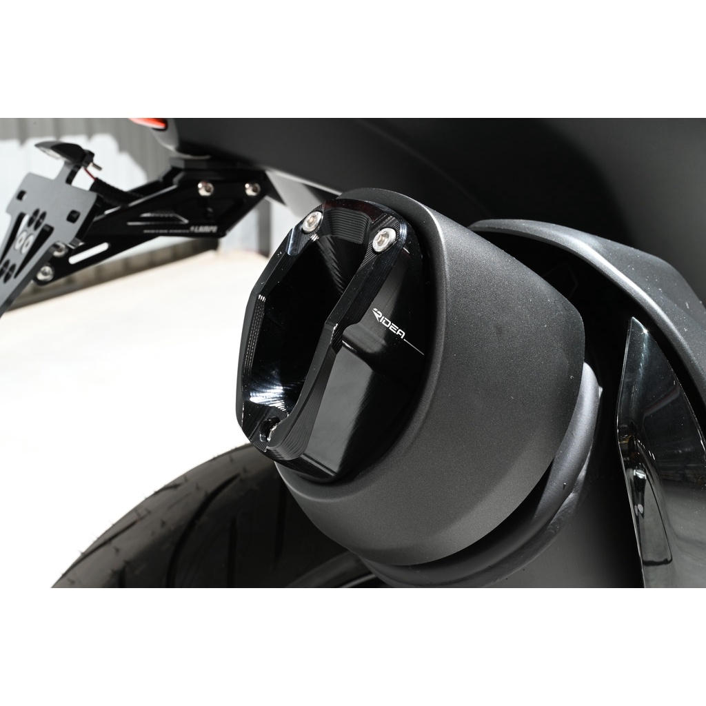 【93 MOTO】 Ridea Yamaha TMAX T-MAX 530 560 17-23年 排氣管飾蓋 排氣管尾蓋