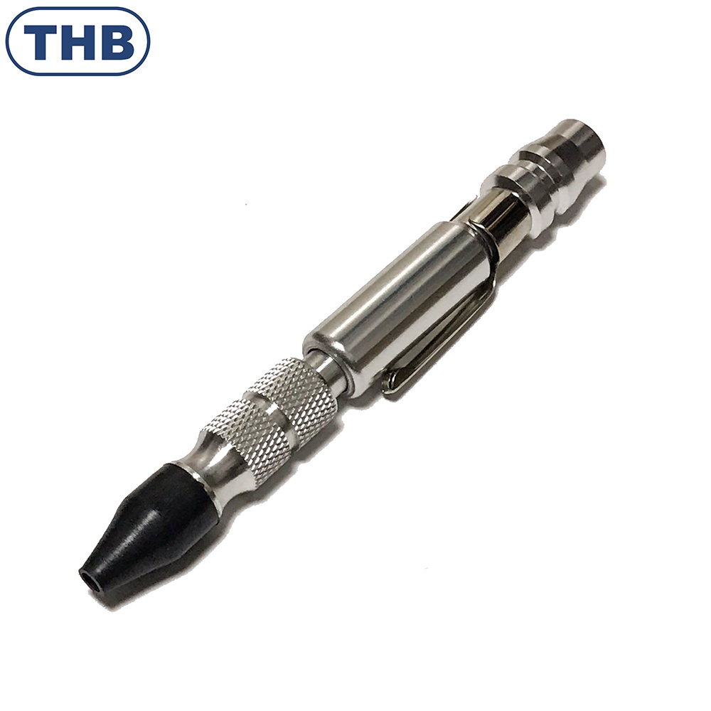 吹塵筆 可調風量 筆型 鋁合金 迷你 風槍 吹塵 空壓機噴槍 橡膠頭 防刮傷 攜帶式 THB B70