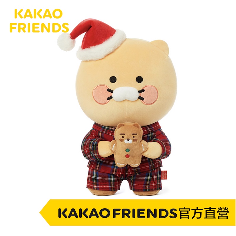 KAKAO FRIENDS My Christmas Cookies 春植睡衣娃娃 玩偶 聖誕節