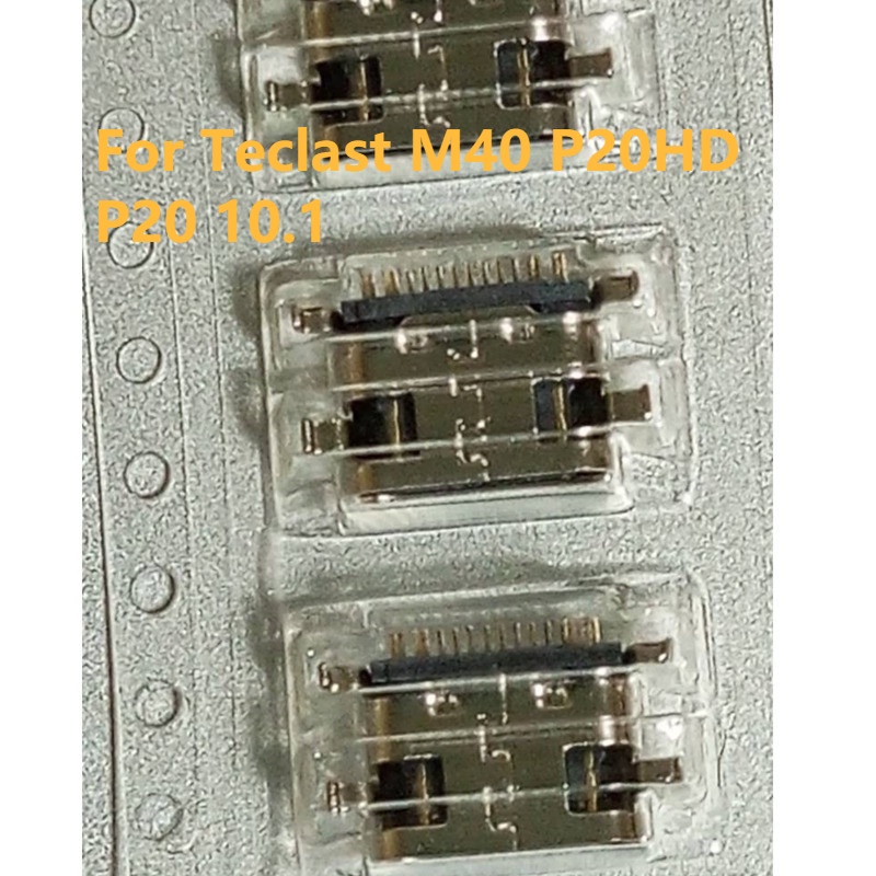 1-30 件充電針底座 USB 充電器插孔端口,適用於 Teclast M40 P20HD P20 10.1 英寸 US