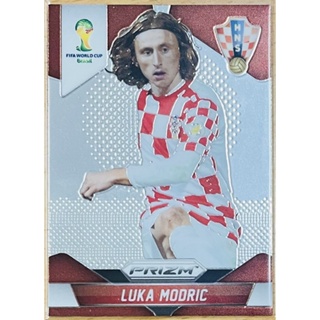 LUKA MODRIC 魔笛 金屬卡 2014 PANINI PRIZM #118 巴西世界盃 克羅埃西亞隊 足球卡