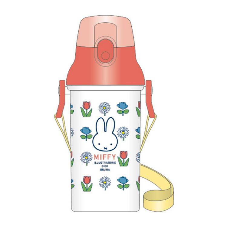 現貨 日本 SKATER MIFFY 米飛兔 抗菌 水壺 480ml 直飲式 彈蓋式 附背帶 米菲兔 水瓶 冷水壺