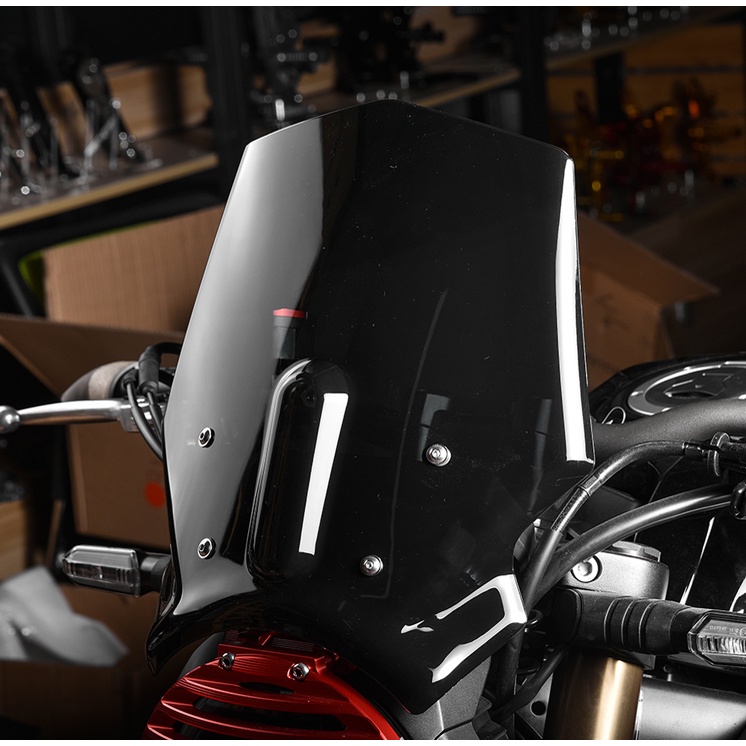 CB350風鏡 適用於Honda本田CB350RS改裝風鏡 Honda CB350機車改裝品機車車頭罩免運