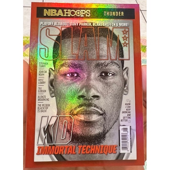 NBA 球員卡 Kevin Durant 2020-21 Hoops Slam Holo 亮面