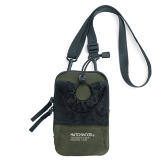 Matchwood Delta Phone Bag 手機隨身斜背小包 掛腰包 露營吊掛袋 橄欖綠款 官方賣場
