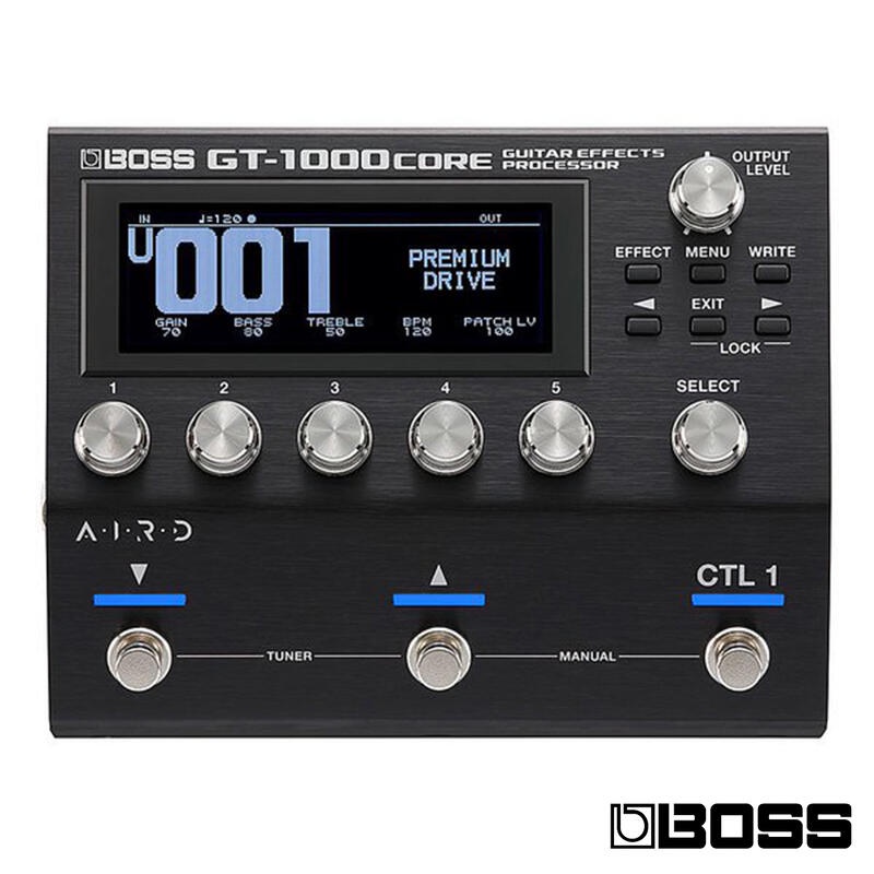 【又昇樂器】BOSS GT-1000CORE 綜合效果器 電吉他 Bass 效果器