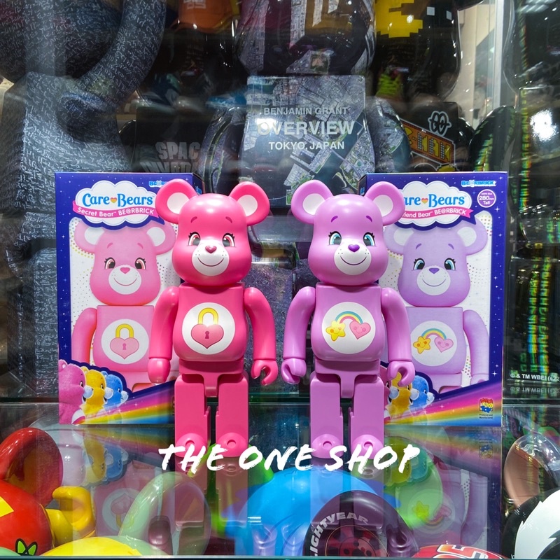 TheOneShop BE@RBRICK CARE BEARS 粉色 紫色 愛心熊 彩虹熊 天氣熊 400%