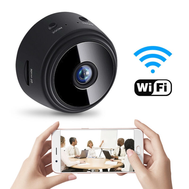 A9微型居家遠端監視器 無線攝像機 wifi攝像頭 家用高清安防攝像機 户外運動相機 密錄器