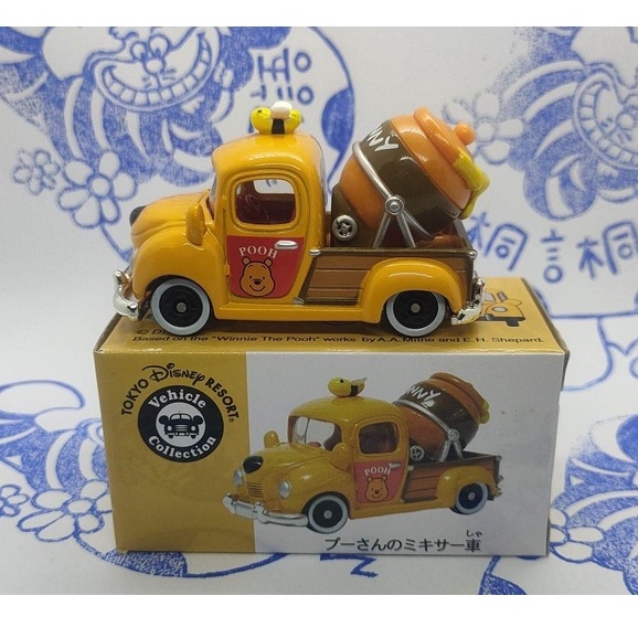 (現貨) Tomica 多美  日本 迪士尼限定  蜜蜂 小熊維尼 水泥桶車