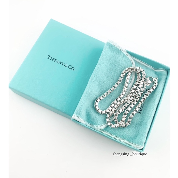 [二手正品]TIFFANY&amp;Co. 925純銀 威尼斯 項鍊