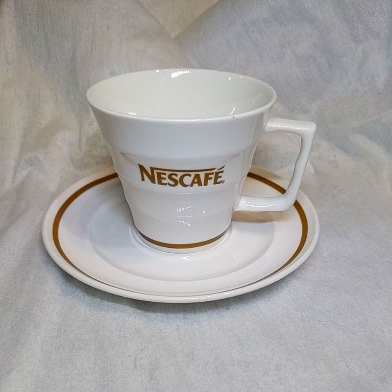 NESCAFE 咖啡杯盤組 全新 微瑕疵