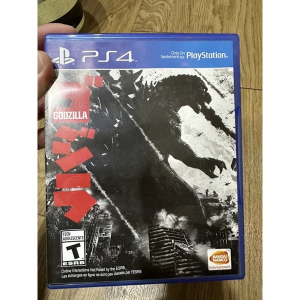 二手PS4哥吉拉_vs/godzilla_vs，正版美版絕版品