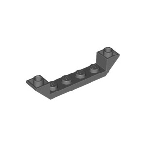 [樂磚庫] LEGO 52501 斜形 反向型 深灰色 1x6(45°) 4294180