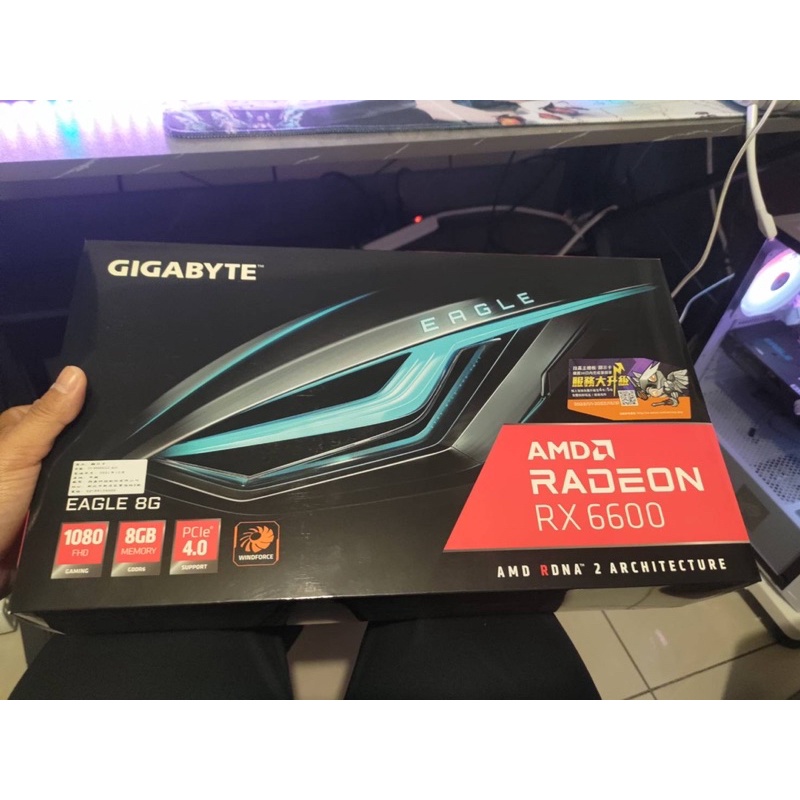 Gigabyte 技嘉 rx6600 顯示卡 非礦