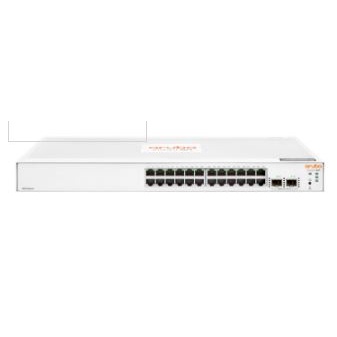 Aruba  1830 24G JL812A交換器配備24個1GbE 兩個sfp 現貨2台,促銷優惠中