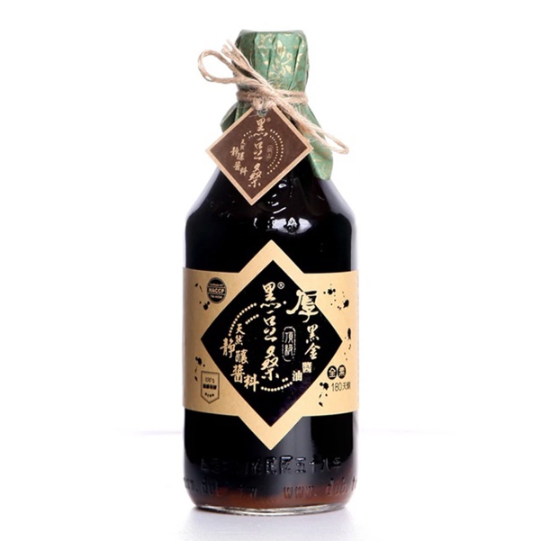 【黑豆桑】天然極品頂級厚黑金醬油(550ml)