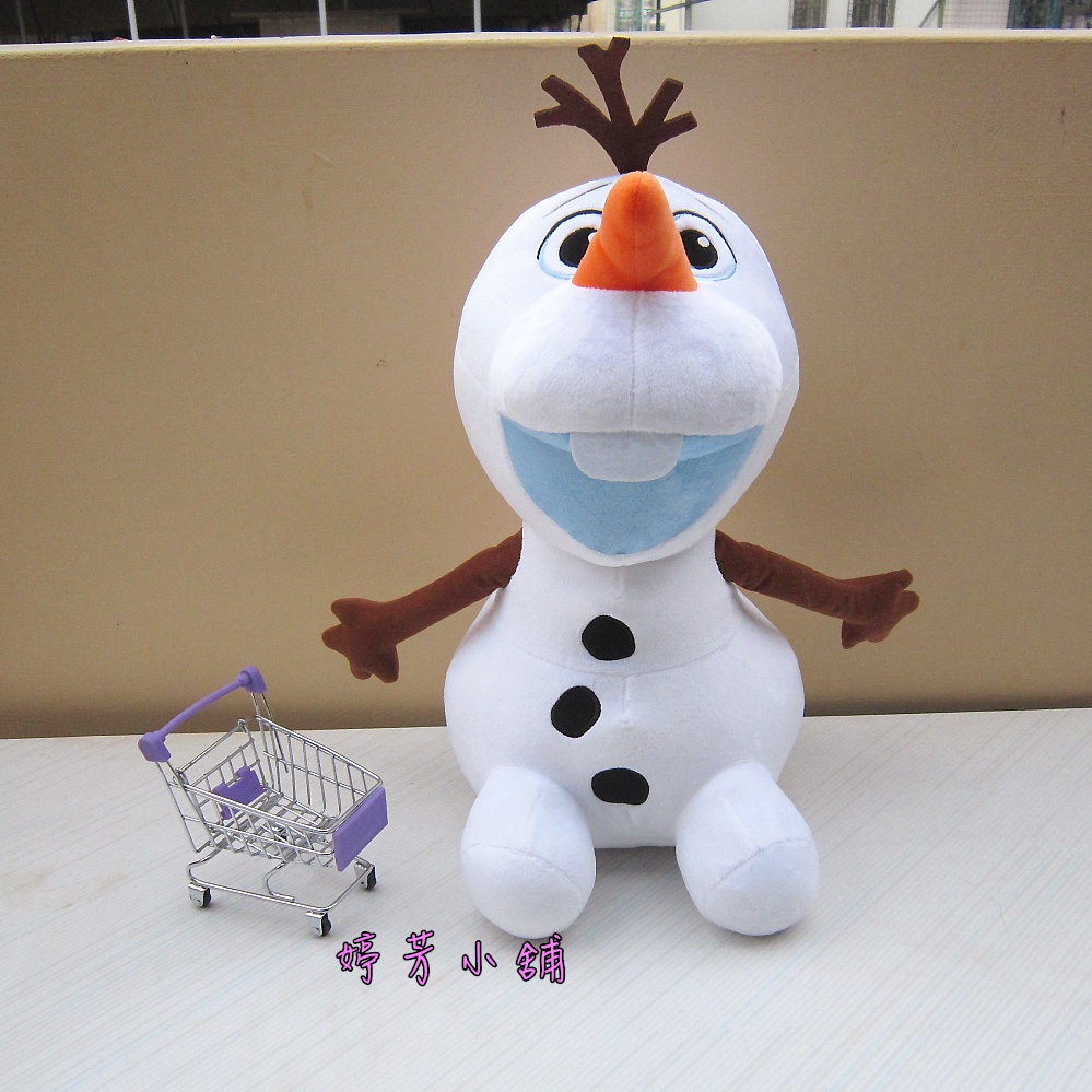 (限時特價) 超大雪寶娃娃 雪寶大玩偶 迪士尼玩偶 雪寶娃娃 冰雪奇緣開口雪寶玩偶~全省配送