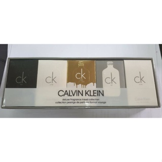 CK 男性小香水禮盒5件組(ONE*2+ALL+GOLD+BE) 10ml*5
