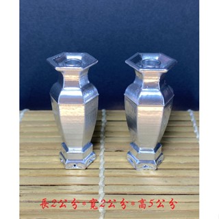 JH翰客廟藝-模型六角花瓶/花甘/花幹 廟會模型川頭擺件
