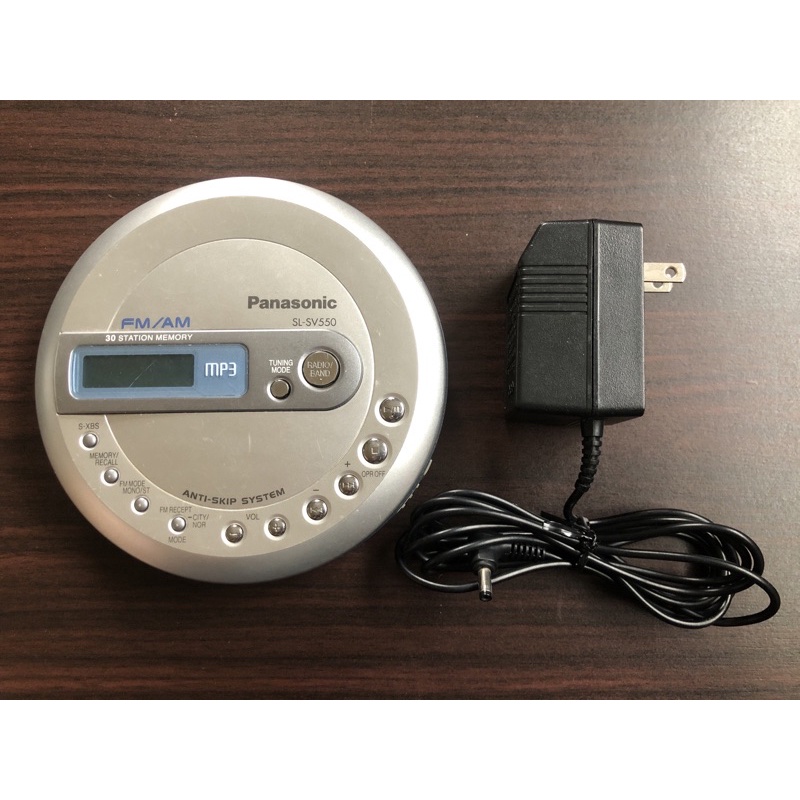 （二手）Panasonic 國際牌 SL-SV550 CD隨身聽 收音機 MP3