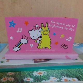 正版全新現貨三麗鷗 hello kitty 面紙收納盒 木製 面紙盒 收納盒