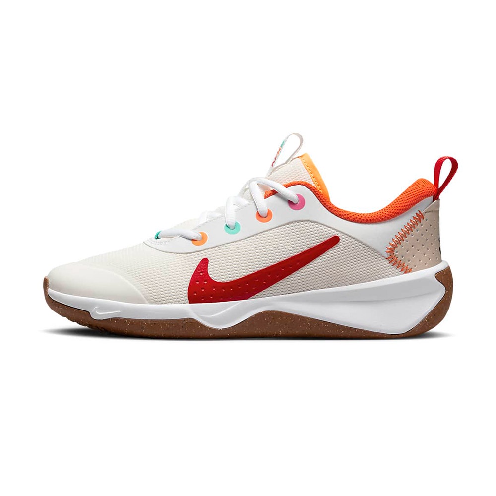 Nike Omni Multi-Court GS 大童 白紅 運動 休閒鞋 FD4630-161