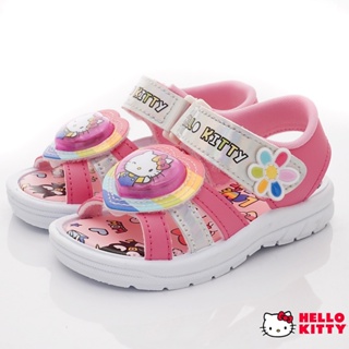 Hello Kitty>凱蒂貓電燈休閒涼款(中小童段)822520桃(零碼)