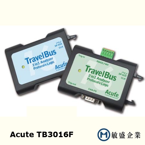 (敏盛企業)Acute邏輯分析儀-TravelBus TB3016F (含I3C 分析儀)