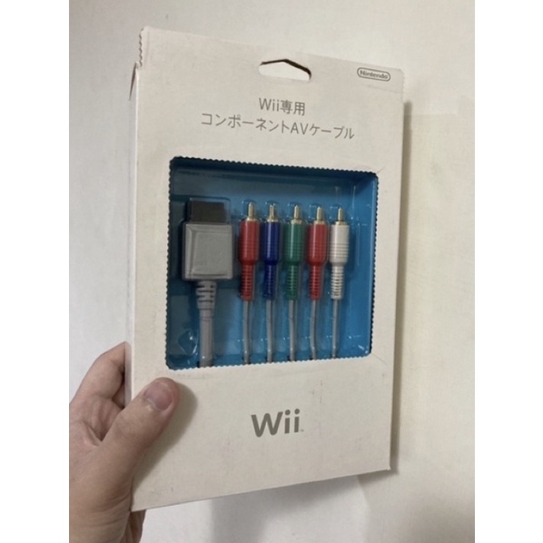 原廠 Wii 主機專用 色差端子線 （ Wiiu 遊戲主機