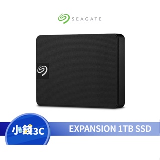 【Seagate 希捷】EXPANSION 1TB 輕薄高速行動 SSD【小錢3C】