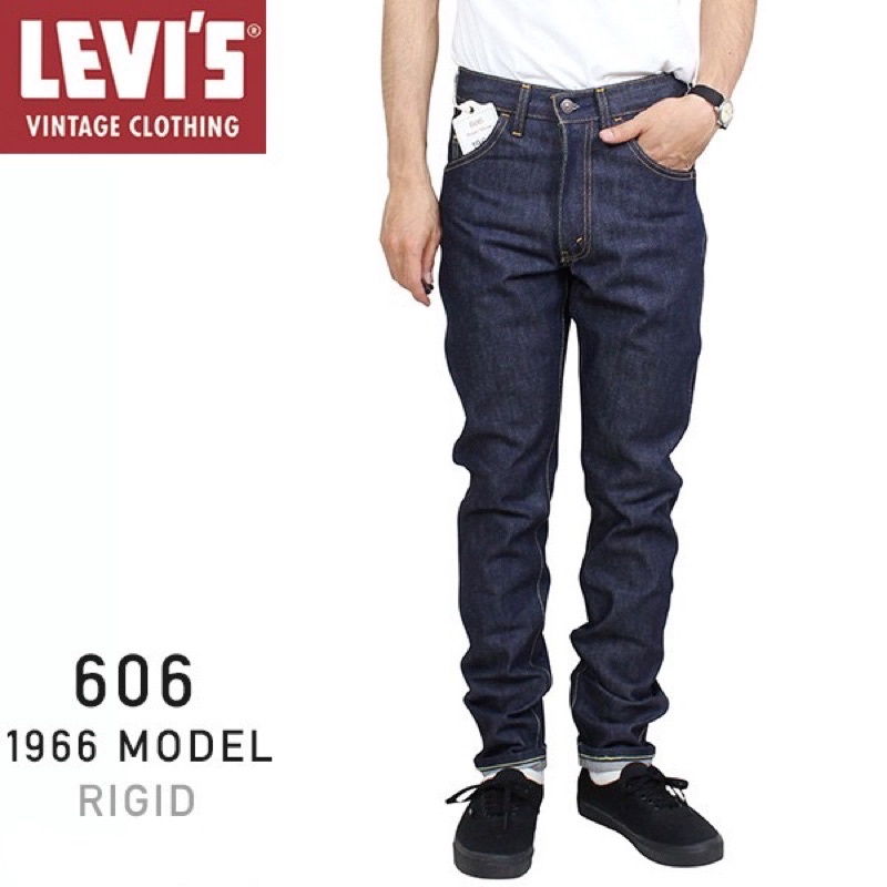 levis LVC 美製原色另送一件606刷色破褲