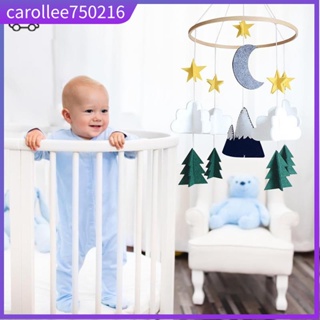 Baby Wind Chimes Felt Baby Bed Mobile Wind Chime 3D Starry C