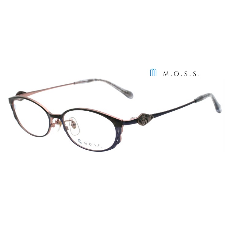 M.O.S.S. 05SA 日本純鈦眼鏡｜女純鈦超輕復古氣質眼鏡框 女生品牌眼鏡框【幸子眼鏡】