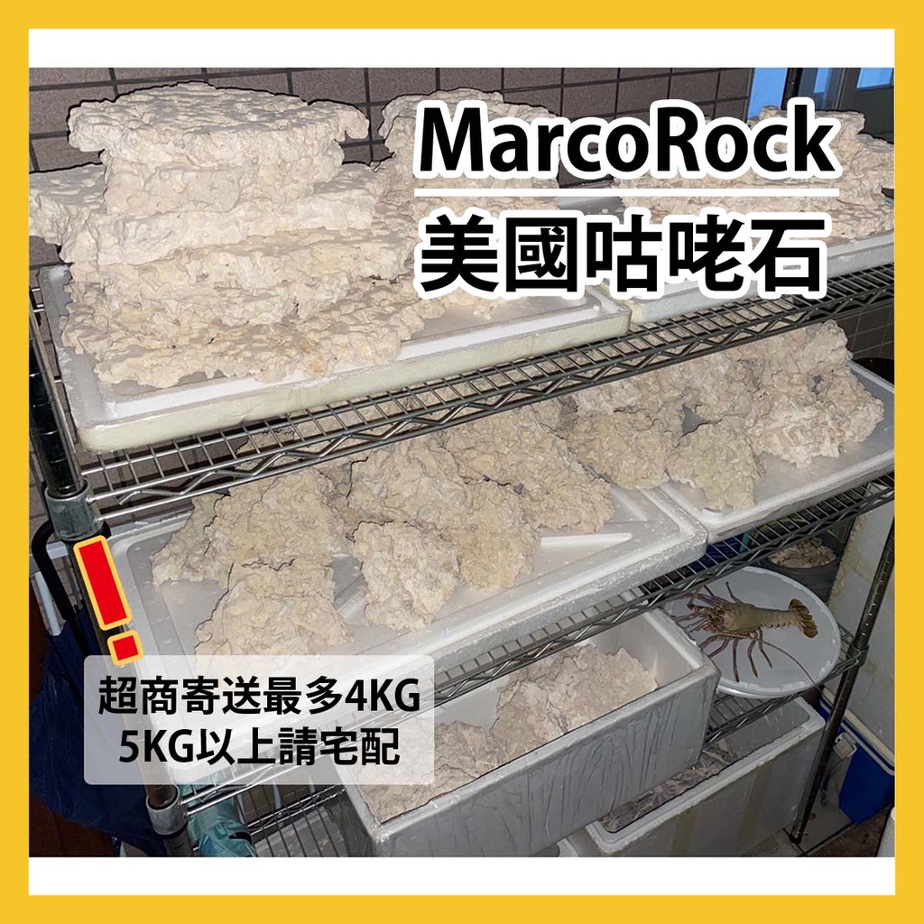 【現貨】MarcoRock 人工假活石 美國咕咾石 單切面 雙切面 一般形狀