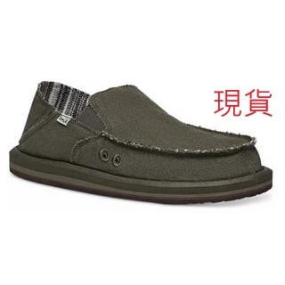 【現貨】~海外代購~美國SANUK鞋~VAGABOND ST HEMP  Model:1117753軍綠色~限時搶購中~